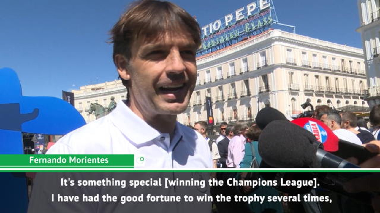 Winning the Champions League 'something special' - Morientes