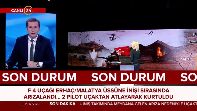F-4 Uçağı Arızalandı