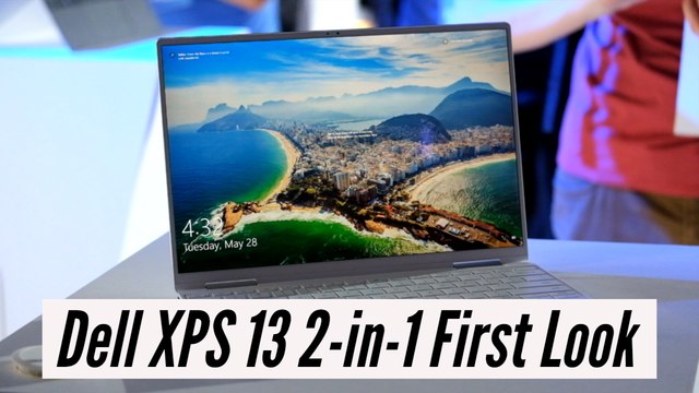 Dell XPS 13 2-in-1 first look | Computex 2019