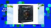 Any Format For Kindle  Warhammer 40,000: Rulebook by Games Workshop