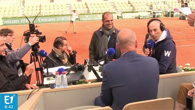 Nelson Monfort : Les Français peuvent gagner des matchs à Roland Garros...en jouant contre un autre Français ! (Canteloup)