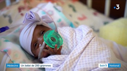 Médecine : une prématurée sauvée miraculeusement