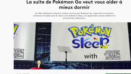 Pokemon sleep : l'application qui nous aide à mieux dormir