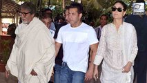 Salman, Amitabh And Other Bollywood Celebs Attend Veeru Devgn's Prayer Meet