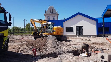 Les travaux de construction de la nouvelle gendarmerie avancent à Raon-l'Etape
