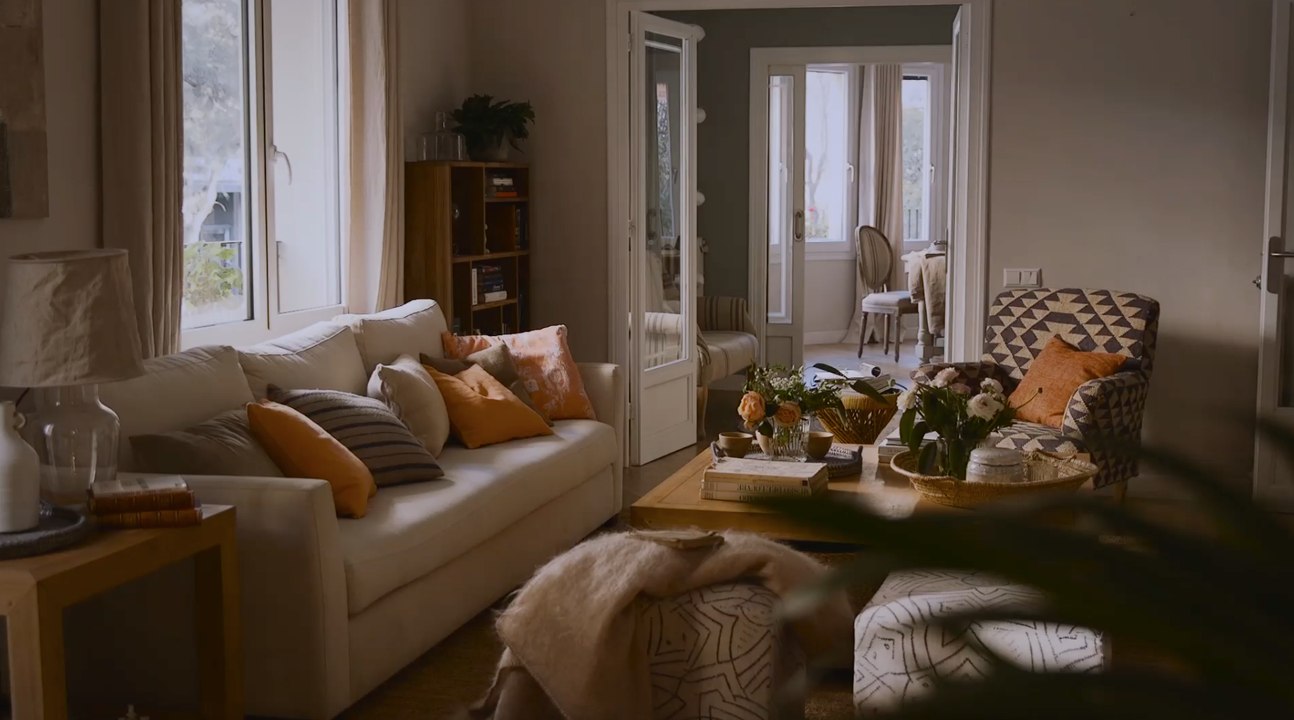 Una casa con curvas