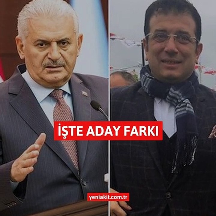 İşte iki aday farkı! İmamoğlu kibirli, Yıldırım hoşgörülü