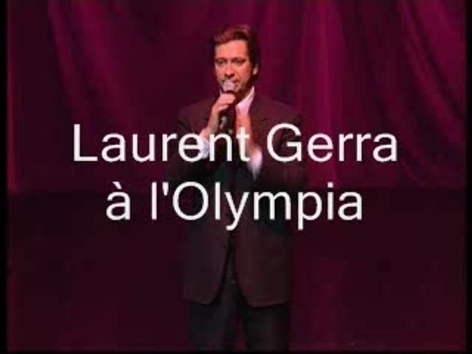 laurent gerra à l'olympia : imite jack lang