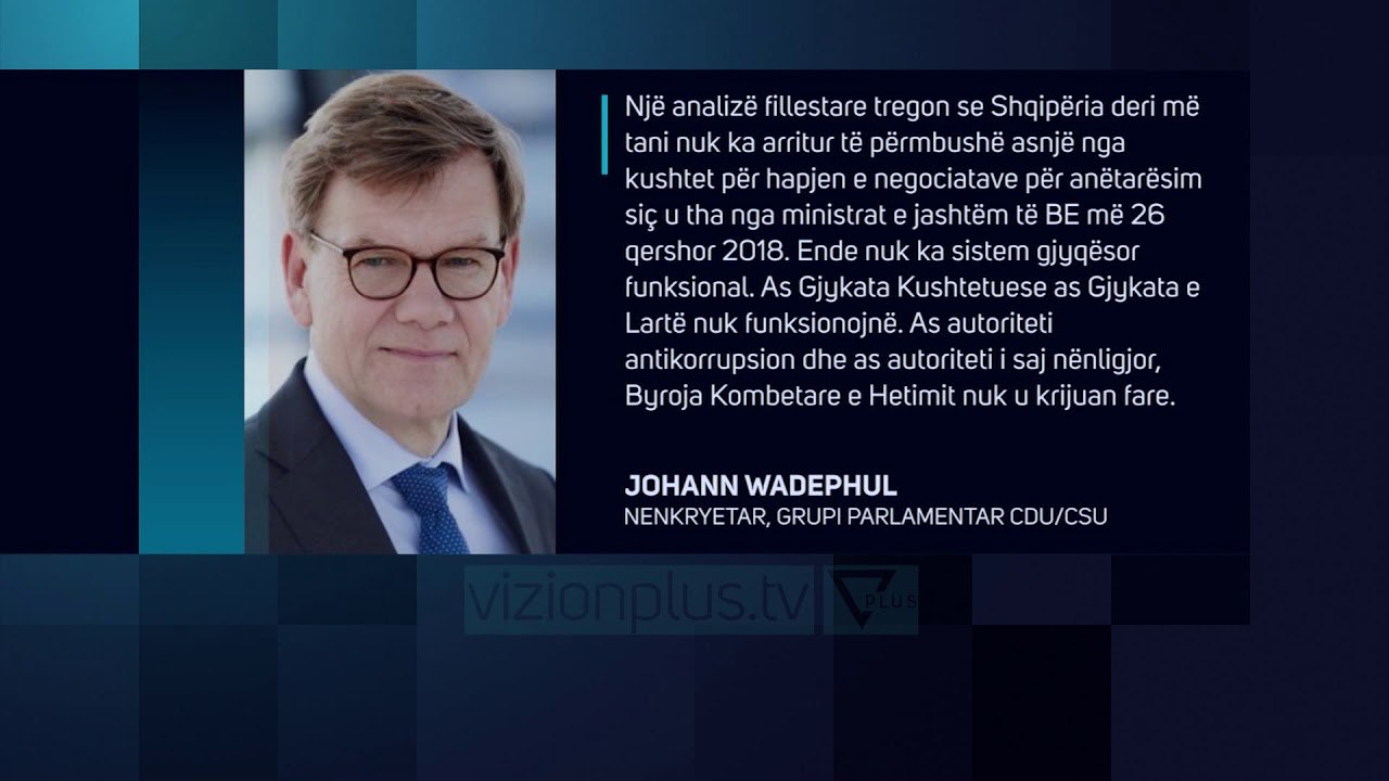 CDU/CSU: Negociatat hapen në shtator - News, Lajme - Vizion Plus