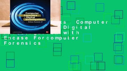 About For Books  Computer Forensics and Digital Investigation with Encase Forcomputer Forensics