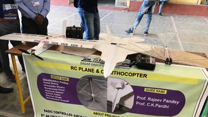 Working Model F-22 Raptor | SISTec | Best Engineering Colleges in Bhopal |