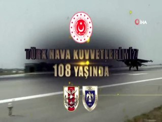 Türk Hava Kuvvetlerinden 108. yıla özel klip