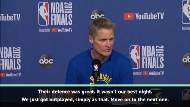We were outplayed, simply as that - Kerr