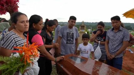 Funerais de 55 prisioneiros no Amazonas