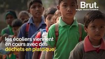 En Inde, une école remplace les frais de scolarité par des déchets plastiques