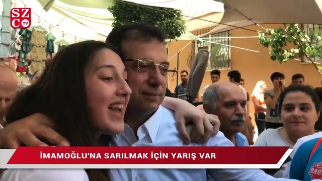 İmamoğlu’na sarılmak için yarış var