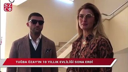 Tuğba Özay'ın 10 yıllık evliliği sona erdi