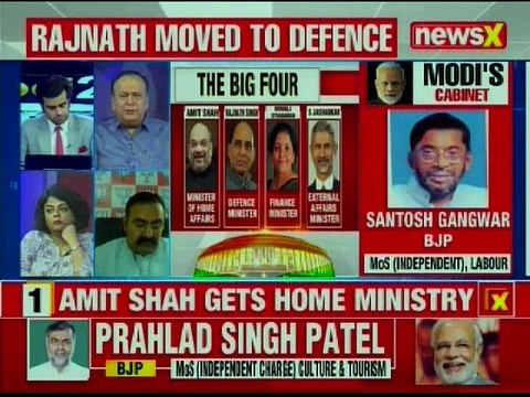 Narendra Modi Cabinet 2019: Nirmala Sitharaman gets Finance Ministry, Amit Shah gets Home Ministry