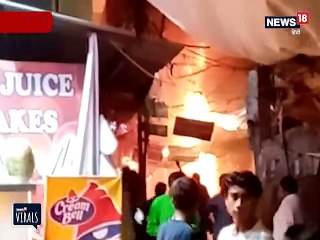 अजमेर: दरगाह के पास भड़की आग, चपेट में आईं कई दुकाने