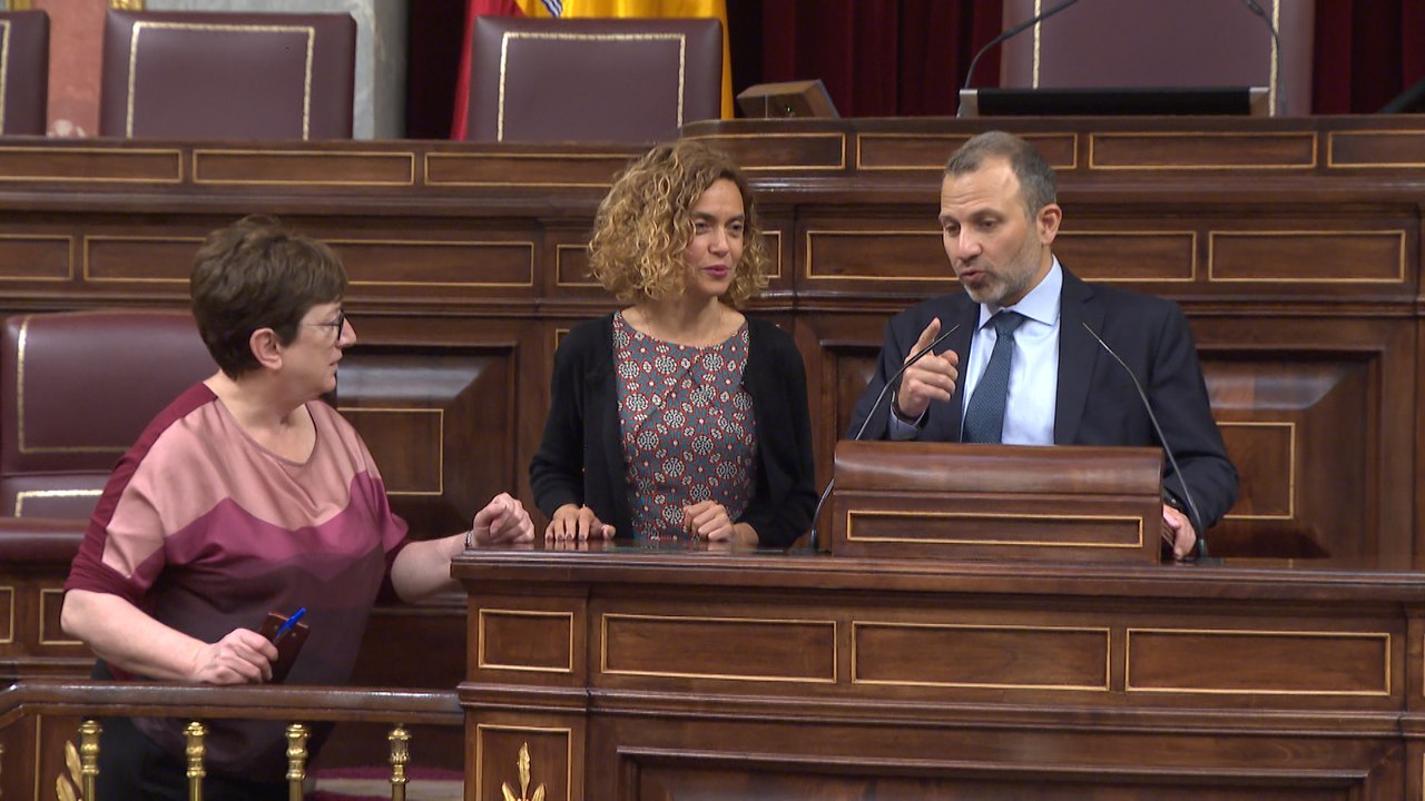 Batet recibe al ministro de Asuntos Exteriores del Líbano