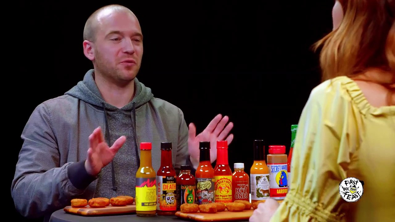 Alexa Chung Fears for Her Life While Eating Spicy Wings | Hot Ones