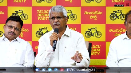 TDP Leader Ravula Chandra Sekar Reddy Press Meet | #telugudaily24 #TDP