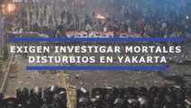 Varias ONG exigen la investigación sobre mortales manifestaciones Yakarta