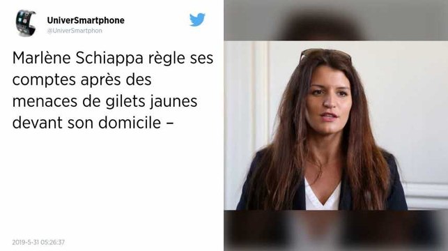 Le coup de gueule de Marlène Schiappa sur le traitement médiatique des menaces de Gilets jaunes à son domicile