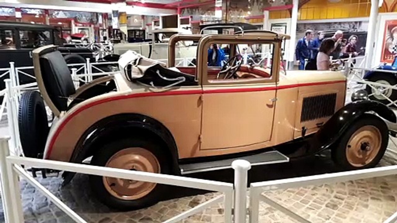 Le 90e anniversaire de la Peugeot 201 célébré au musée de l'Aventure Peugeot à Sochaux