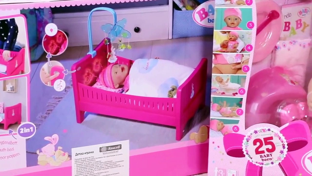 Baby Born Bedtime Routine with Bath Time