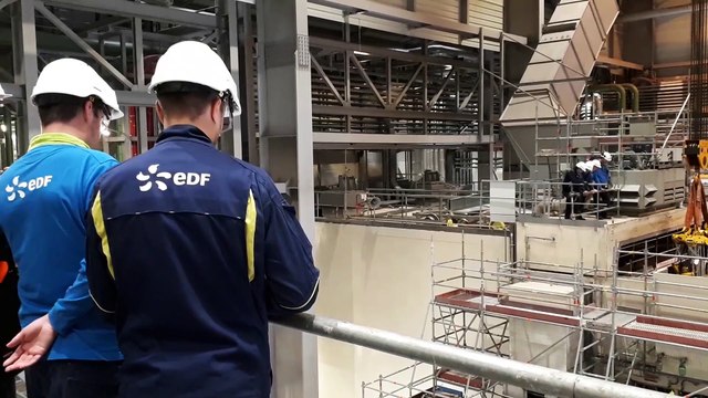 La centrale thermique de Blénod-lès-Pont-à-Mousson est en maintenance