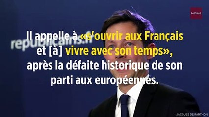 Crise à LR : Geoffroy Didier veut du changement