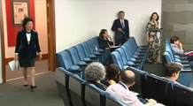 Celaá en la rueda de prensa posterior al Consejo de Ministros