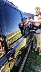 Car Stereo Stresses Glass