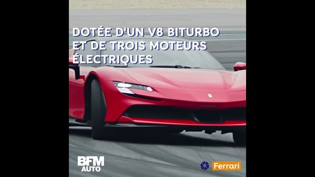 Ferrari présente sa première voiture sportive de série hybride rechargeable