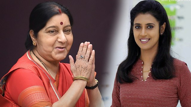 Actress Kasthuri tweet | சுஷ்மா சுவராஜ் குறித்து கஸ்தூரி நெகிழ்ச்சி ட்வீட்