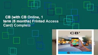 CB (with CB Online, 1 term (6 months) Printed Access Card) Complete