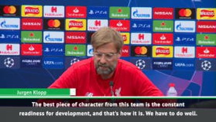 Descargar video: FOOTBALL: UEFA Champions League: Klopp hails 'examples' Milner and Henderson