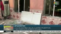 Afganistán: Movimiento Talibán hace estallar coche bomba