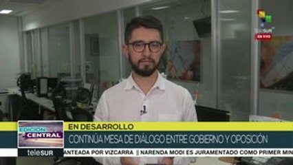 Presidente de Venezuela recibe informe de diálogo en Noruega