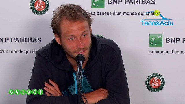 Roland-Garros 2019 - Lucas Pouille : Je sais où j'en suis, tout ne vous regarde pas mais je sais où j'en suis !