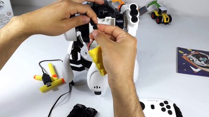 Akıllı Robot Polis Dinozorlarla Nasıl Savaştı? #Oyuncak #ÇizgiFilm - Gearbest