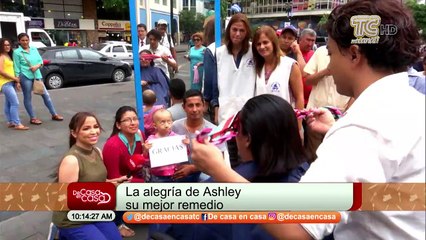 Celebramos el Día del Niño junto a la pequeña Ashley
