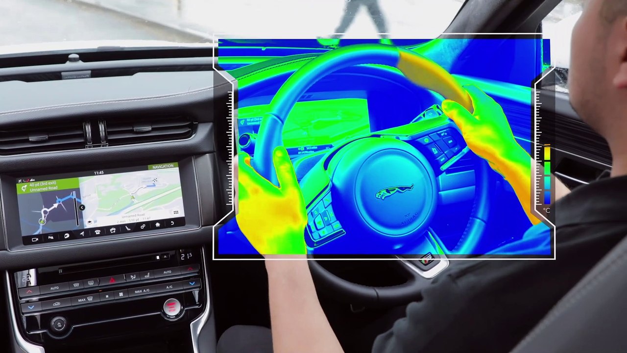 Jaguar Land Rover Sensory Steering Wheel