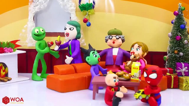 SUPERHERO BABY HAVING FUN MOMENTS REWIND Play Doh Cartoons For Kids