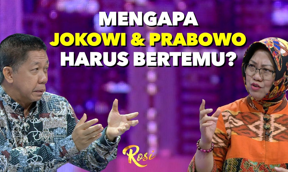 Mengapa Jokowi dan Prabowo harus bertemu? | Jokowi dan Prabowo, Kapan Bertemu? - ROSI (4)