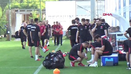 SPOR A Milli Takım'da Özbekistan hazırlıkları