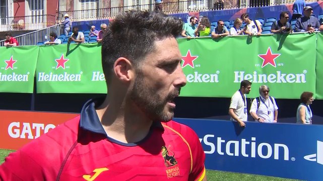 El partido de Heineken fusiona fútbol y rugby en la Plaza Mayor de Madrid