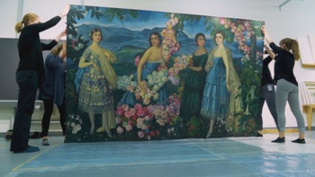Museo de Misuri expone por primera vez en 80 años la obra Flores Mexicanas