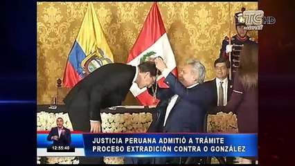 Justicia peruana admitió proceso de extradición contra Ramiro González